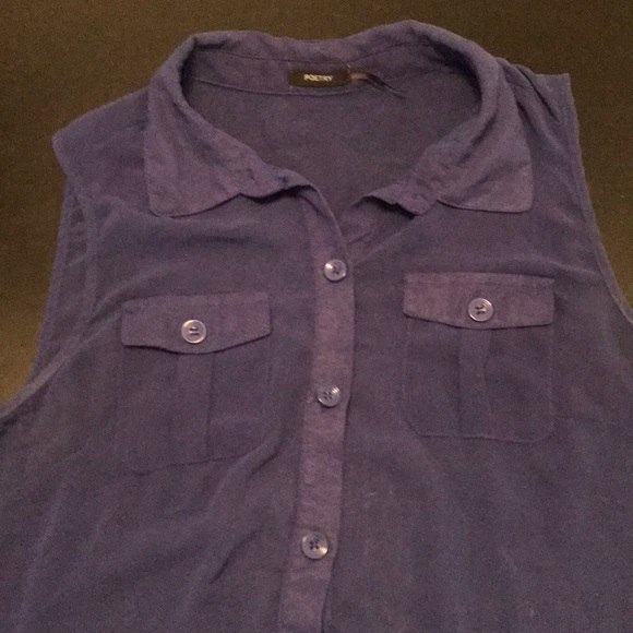 Sheer Button Tank - Picture 4 of 7